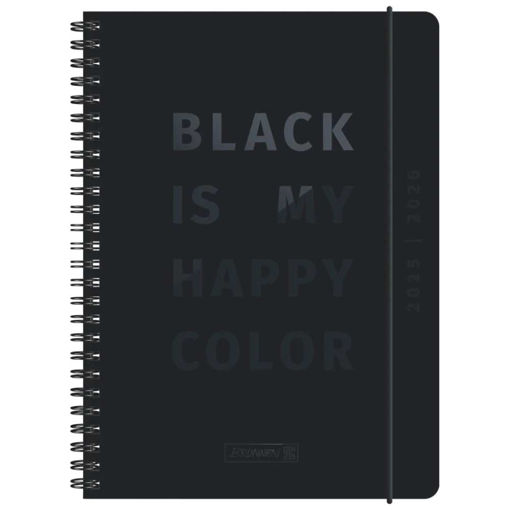 Picture of BRUNNEN A5 SCHOLASTIC DIARY 25/26 BLACK